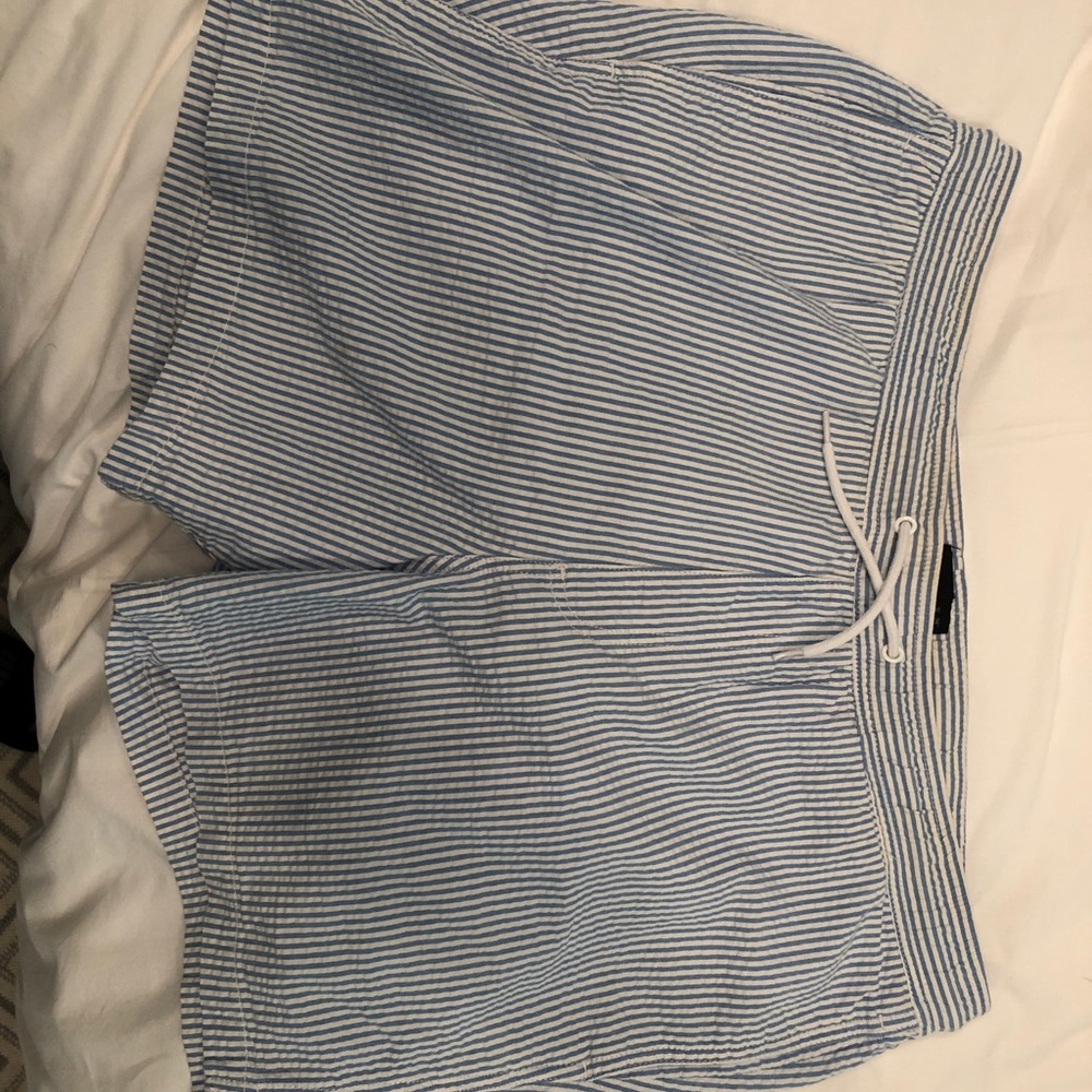 Men’s ASOS seersucker swim shorts size 34 waist
